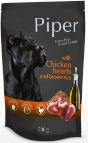 Piper Adult Chicken Hearts and Brown Rice
